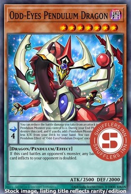 Odd-Eyes Pendeldrache DUEA-DE004 Secret Rare