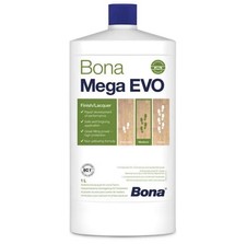 Bona Mega Evo Wood Floor Varnish Lacquer, Silk Matt, Non-Yellowing