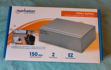 Manhattan VGA Video Splitter - 1 PC auf 2 Monitore / Beamer auch SVGA