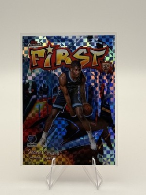2025-26 Topps Finest Cedric Coward RC #F-11 First X-Fractor Grizzlies
