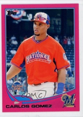 2013 Topps Update All-Star Pink 21/50 Carlos Gomez #US20 0ut3