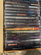 CD LOT METAL DEATH BLACK THRASH ROCK VARIOUS ...