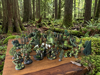 Warhammer 40k tau army painted Jungle Hunting Cadre
