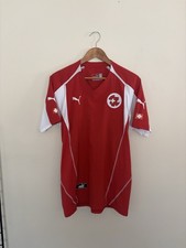 Vintage Y2K Puma Switzerland Swiss National Team Soccer Jersey 04/05