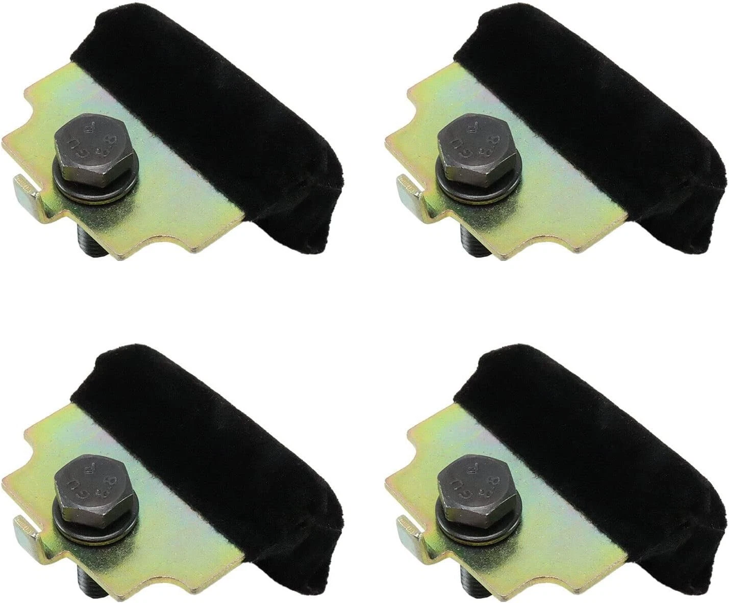 Corvette C3 C4 Door Glass Anti Rattle Cushion 4 Pack Black 1969 1996