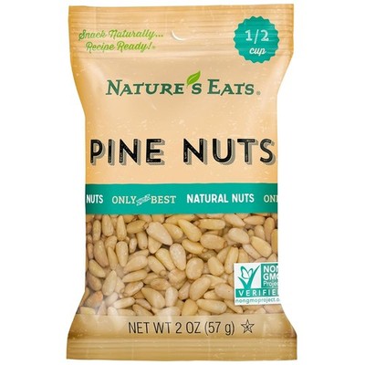 Nature s Eats Pine Nuts 2 oz Raw Unsalted Keto