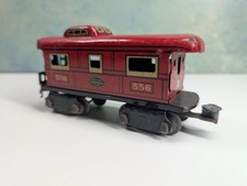 Marx O Tin Caboose New York Central NYC 556 READ