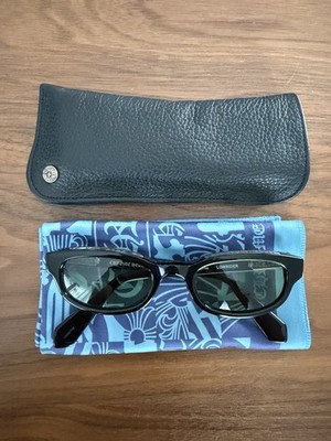 Chrome Hearts Lowrider Sunglasses Black With Green Tint 50mm
