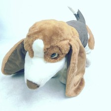 Folkmanis Plush Hand Puppet Bassett Hound 15" Dog stuffed animal