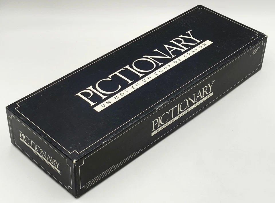 PICTIONARY JEU de société vintage Spiel aus Frankreich von Parker Komplett 1988 - Bild 2 von 4