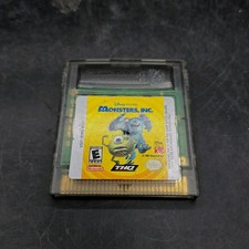 Monsters Inc Gameboy Color Game Cartridge Gameboy Color Tested