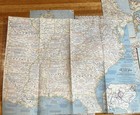 LOT OF 32 NATIONAL GEOGRAPHIC MAPS 1960-1964 World Atlas Crisp Neatly Folded — photo 6