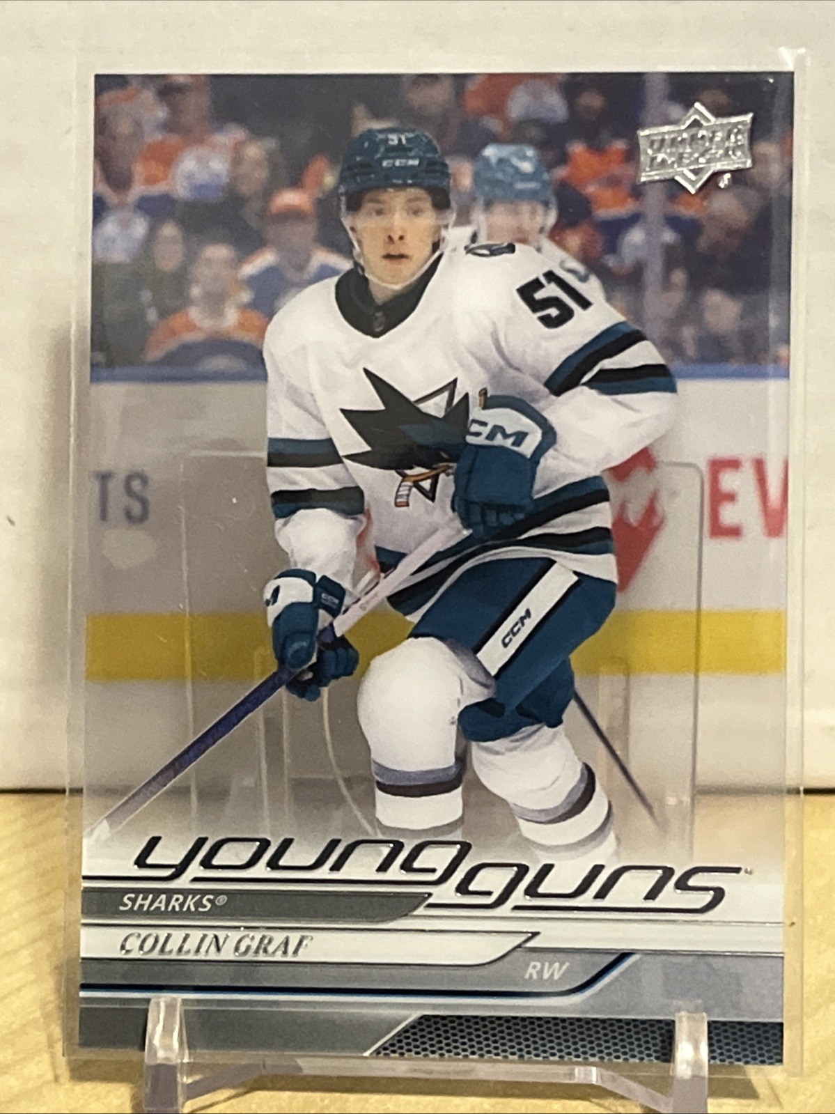 Collin Graf Young Guns CLEAR CUT SP 2024-25 Upper Deck Series 1 #223 Rookie