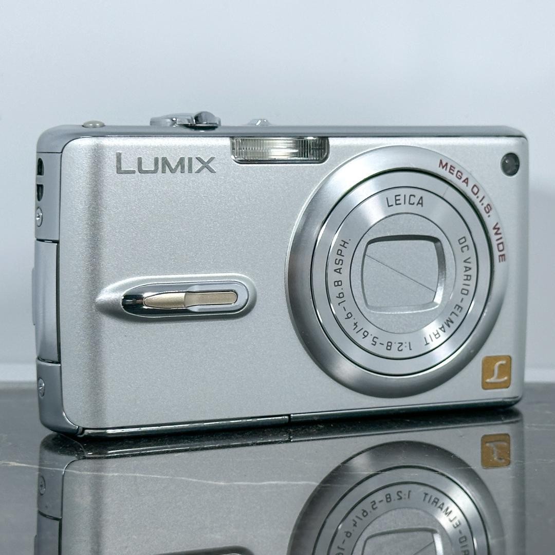 Panasonic Lumix DMC-FX07 Silver compact camera Working Used | eBay