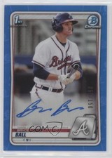 2020 Bowman Chrome Prospects Blue Refractor 50/150 Bryce Ball #CPA-BBA Auto ya6