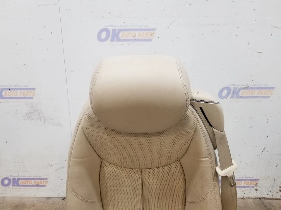08 2008 MERCEDES-BENZ SL550 FRONT BUCKET SEAT BEIGE LEATHER LEFT DRIVER - Imagem 4 de 4