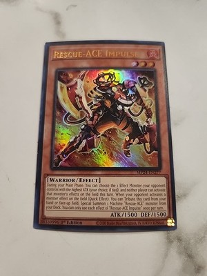 Yugioh! LP Rescue-ACE Impulse - MP24-EN277 - Ultra Rare - 1st Edition Lightly Pl