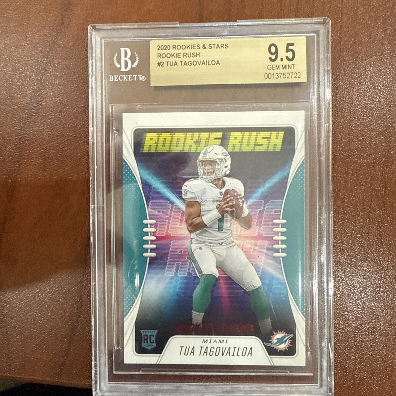 2020 Panini Rookies & Stars - Rookie Rush Tua Tagovailoa #RR-2 (RC)