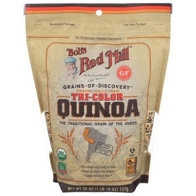 Organic Tri Color Quinoa 26 Oz(Case Of 4)