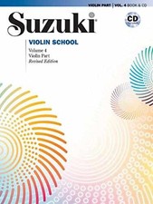Suzuki Violin School, Vol 4: - Paperback, by Suzuki Shinichi; Preucil - Good