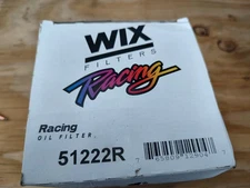 NEW Wix 51222R Racing Oil Filters 1.5" x 12 thread 6.21" height