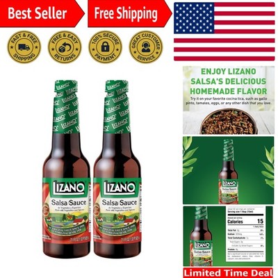 Salsa Sauce Duo (21.1 Fl Oz each) - Enhance Your Cooking with Authentic Flavor