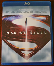 Man of Steel Blu-ray Disc Artwork Only, 2013 NO CASE Ships free Like NEW