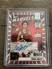 2025-26 Panini Donruss Will Riley Net Marvels Rookie Auto /75