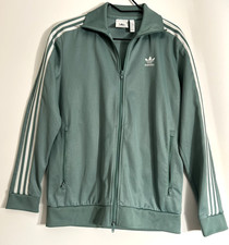 Adidas Beckenbauer Track Jacket with Short Pant Men's Vapour Steel Size S