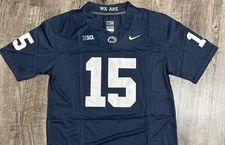 Drew Allar Penn State Blue Jersey Men’s Size S-XXL