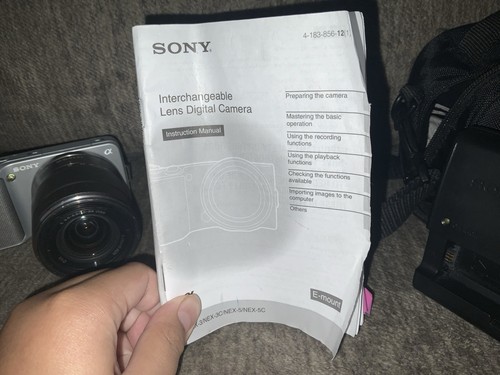 Sony NEX-3 Mirrorless Camera with 18-55mm Lens Digital Camera LOW SHUTTER 5700 - Picture 5 of 8