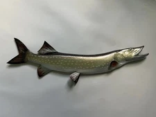 36"  NORTHERN PIKE  -  fiberglass reproduction