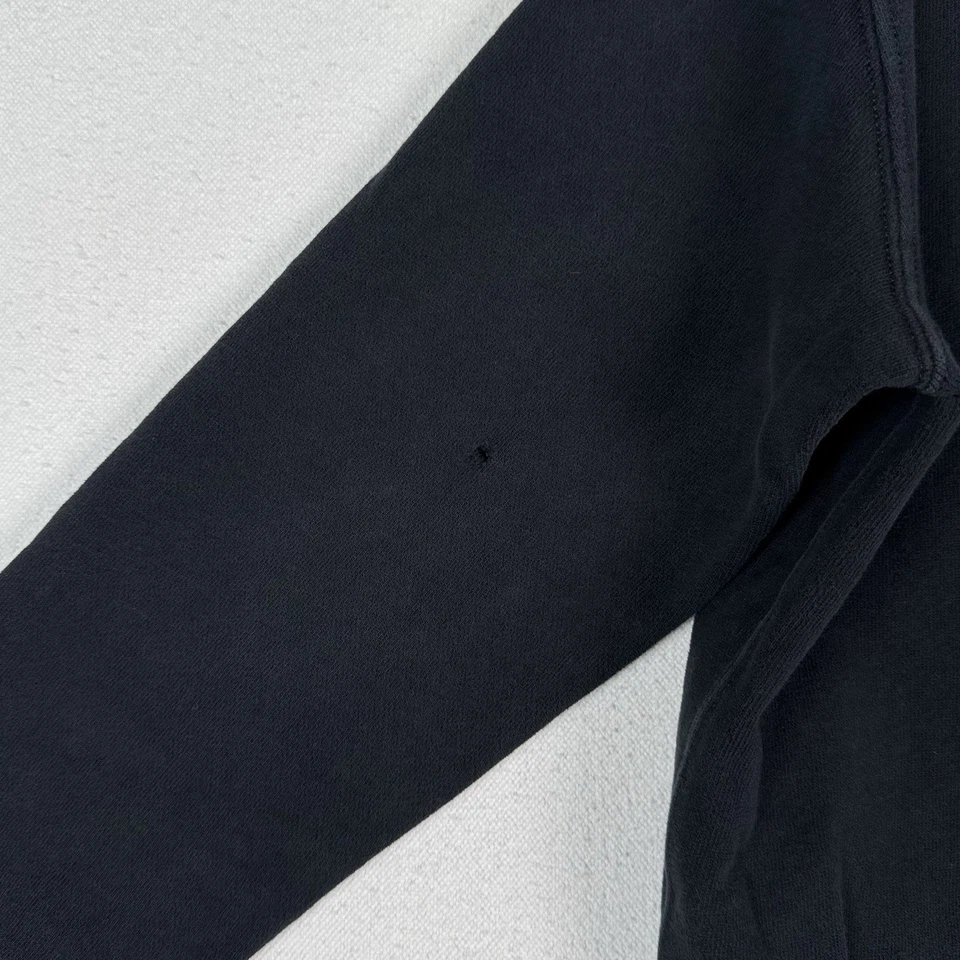 Suéter Vintage Polo Ralph Lauren Niños Cuello Chal Talla Pequeña 8 Negro Lux Suave Foto 4 de 4