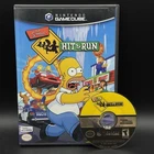 The Simpsons: Hit & Run (Nintendo GameCube, 2003) Black Label Disc & Case TESTED