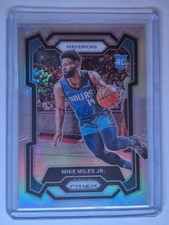 2023-24 Panini Prizm Mike Miles Jr. #295 Prizms Silver RC Mavericks