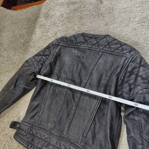 ARLEN NESS Genuine Leather Jacket, Size L Black [Used EXC] ship From JAPAN◎ image 17