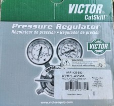 VICTOR HRF 1425-580 CutSkill Argon Carbon Dioxide Regulator Flowmeter
