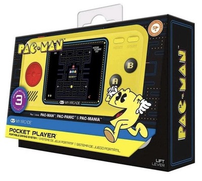 WB  My Arcade DGUNL-3227 Pac-Man Pocket Player Portable Handheld Game System