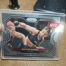 2021 Panini Prizm UFC Maycee Barber #163 Base Mixed Martial Arts Card