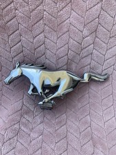 Vintage Ford Mustang Grill Emblem Running Pony Teaco C6zb-9a224 8 Inches