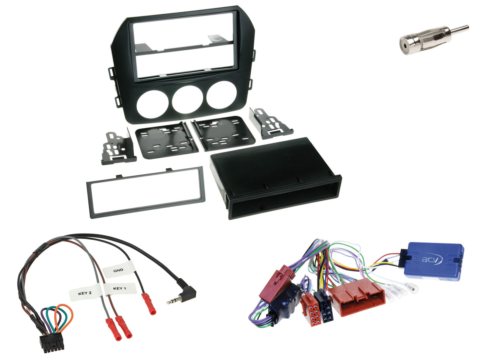 Pioneer Lenkrad USB DAB Bluetooth Autoradio für Mazda MX 5 NC 20092015