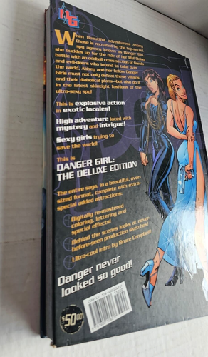 2011 Danger Girl: The Deluxe Edition Trade Paperback Book by J Scott Campbell - Picture 7 of 11