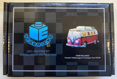Licht-Set Für 10220 Lego Creator Volkswagen T1 LED Yeabricks