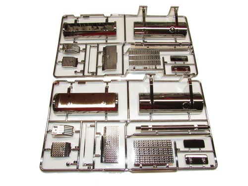 Tamiya 56314 Knight Hauler 1/14 Semi Tractor Chrome Parts Tree R Tanks Stack