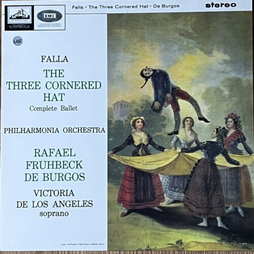 DE FALLA THREE CORNERED HAT DE BURGOS HIS MASTER'S VOICE UK PRESS LTD #ed NM-