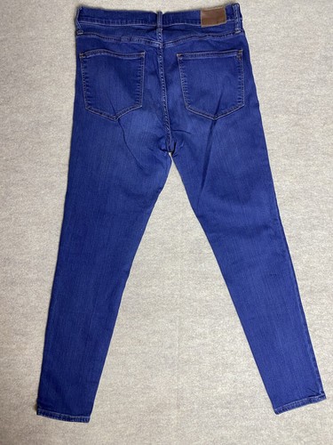 Madewell Curvy Roadtripper High Rise Skinny Jeans Dark Wash Size 31 - Picture 7 of 7