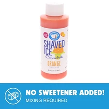 Hypothermias ORANGE Flavor Syrup 🍧 Snow Cone machine Concentrate UNSWEETENED