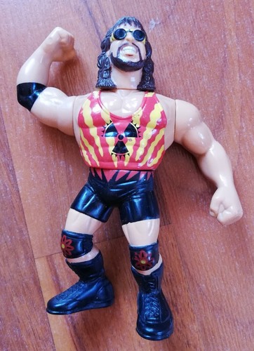 Figure WWF Wrestling Hasbro Adam Bomb 1991 Titan S...