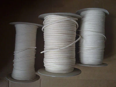 WICK'N FUN Glasfaserdocht Dauer Docht Fackeldocht Öllampen Öllampe Öl 1-20mm