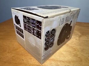 LED 8 Motiv Lampe Projektor Lichteffekt Projection Lamp f. innen & außen Winter